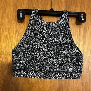 lululemon athletica Monochrome Patterned Crop Top